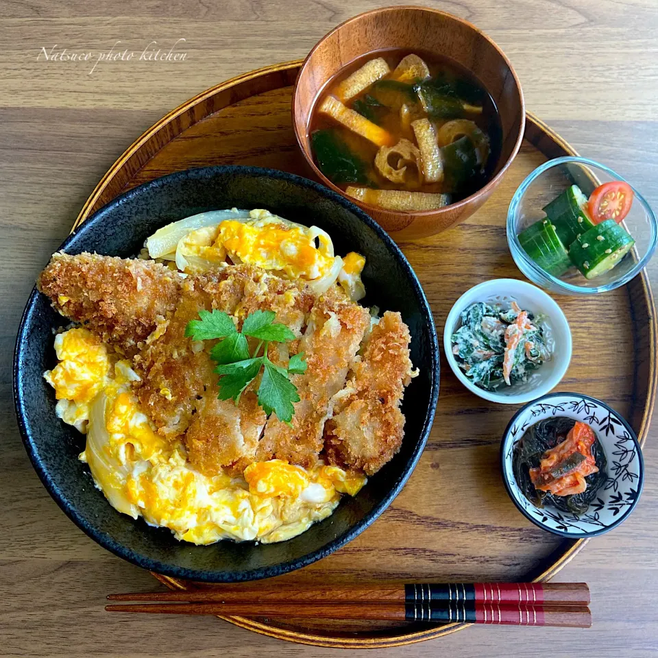 おうちカツ丼ー😋💕|ナツ1224さん