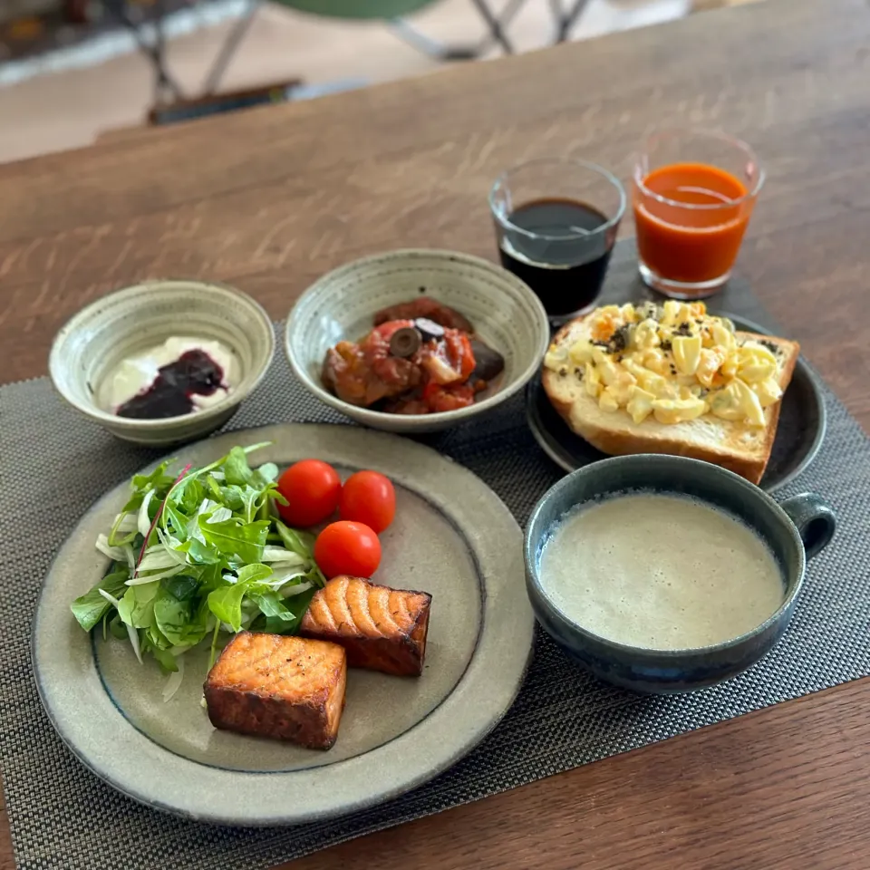 今日の朝ごはん|ぺんぎんさん