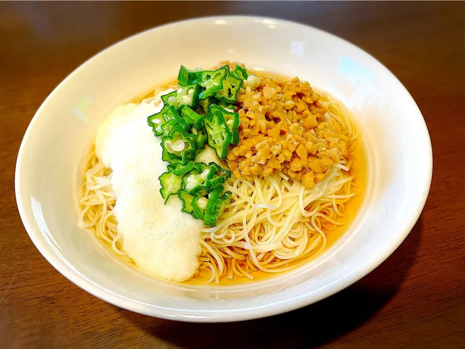 ネバトロぶっかけ素麺|いく❤️さん