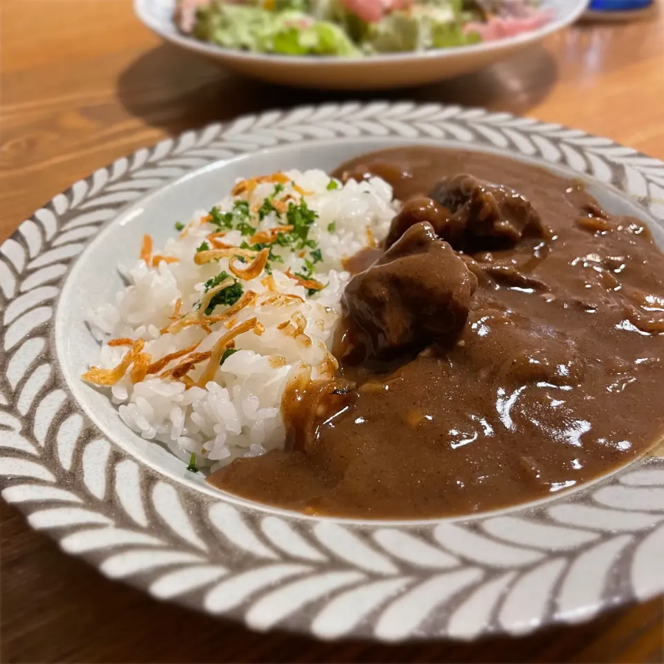 Snapdishの料理写真:牛すじカレー|いがをさん