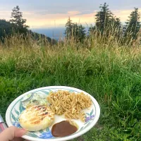 Snapdishの料理写真:barbeque with a view|Lauchさん