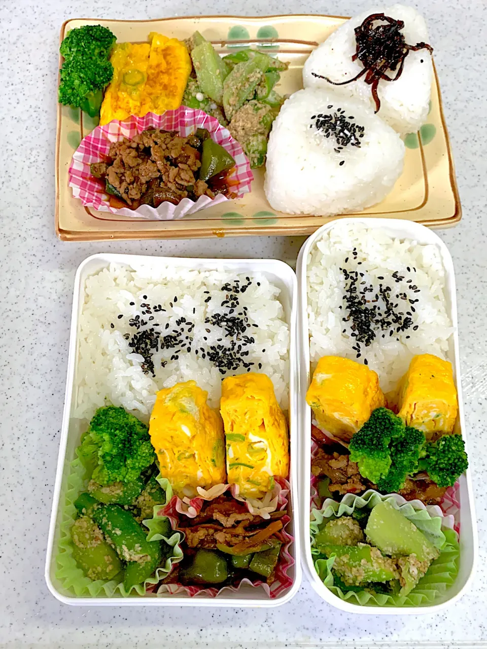 Snapdishの料理写真:2023年7月24日お弁当🍱|もぐぷーさん