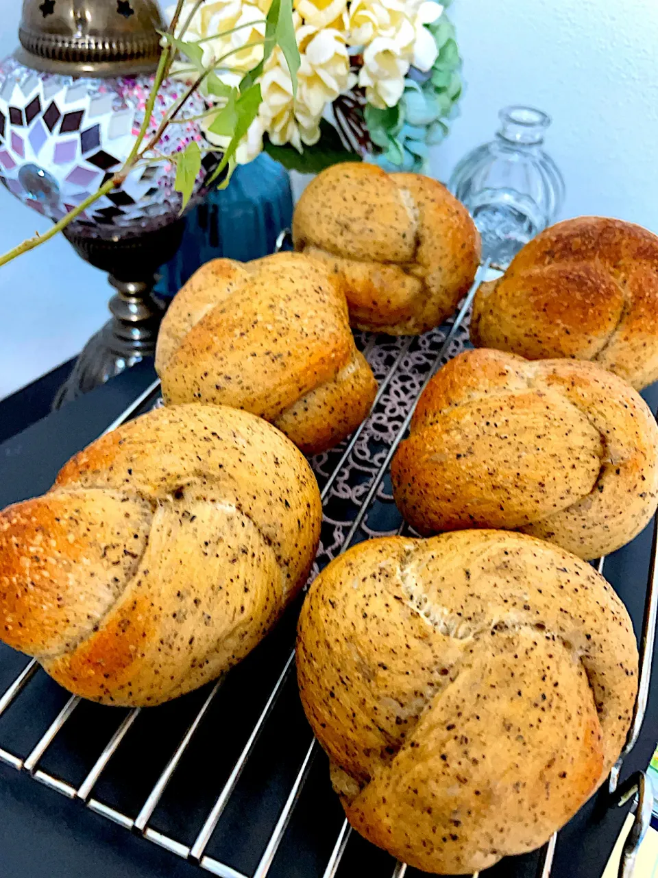 Snapdishの料理写真:紅茶のベーグル🥯|Mikaさん