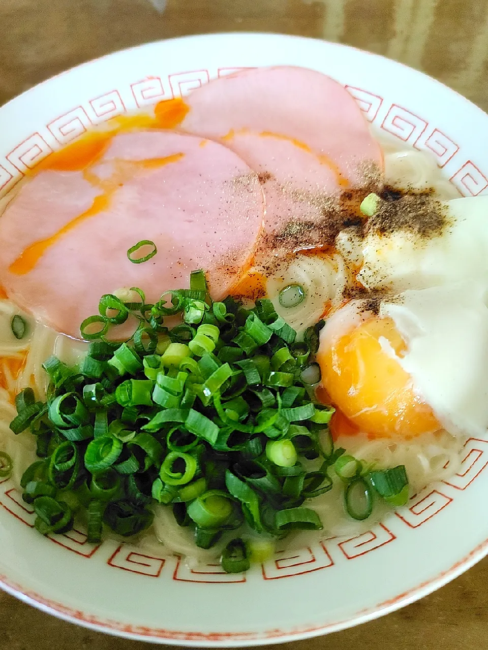 手作り久留米ラーメンのそうめん入り❤️|福田則夫さん