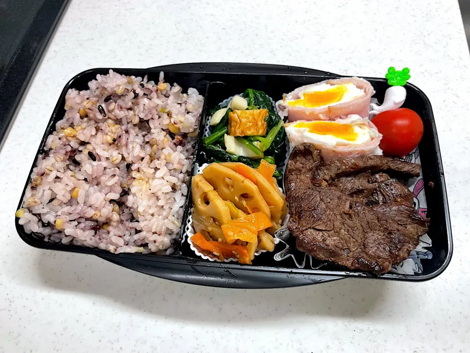 7/24 彼氏弁当⁂ハラミ焼肉弁当|ゆさん