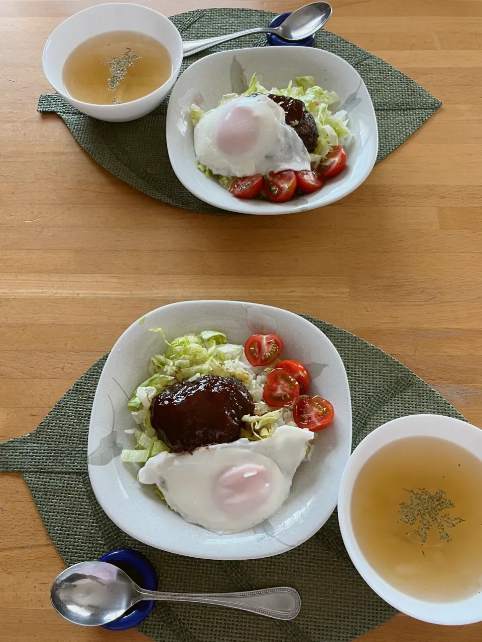 お昼ご飯🎵ロコモコ丼|kiyominさん