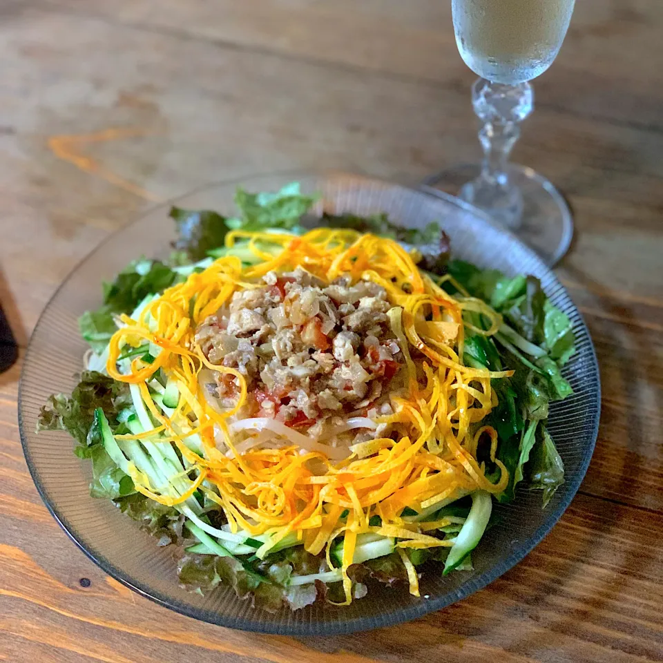 いわしマリネのタルタルそうめん|イズミさん