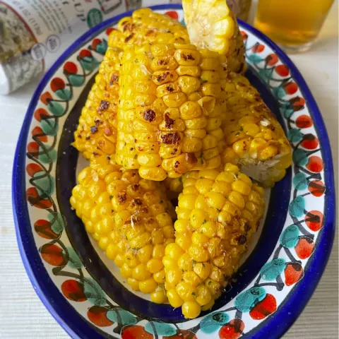 「クレイジーソルト」を使ってみたSnapdishの料理・レシピ写真:ガーリックバターコーン🌽