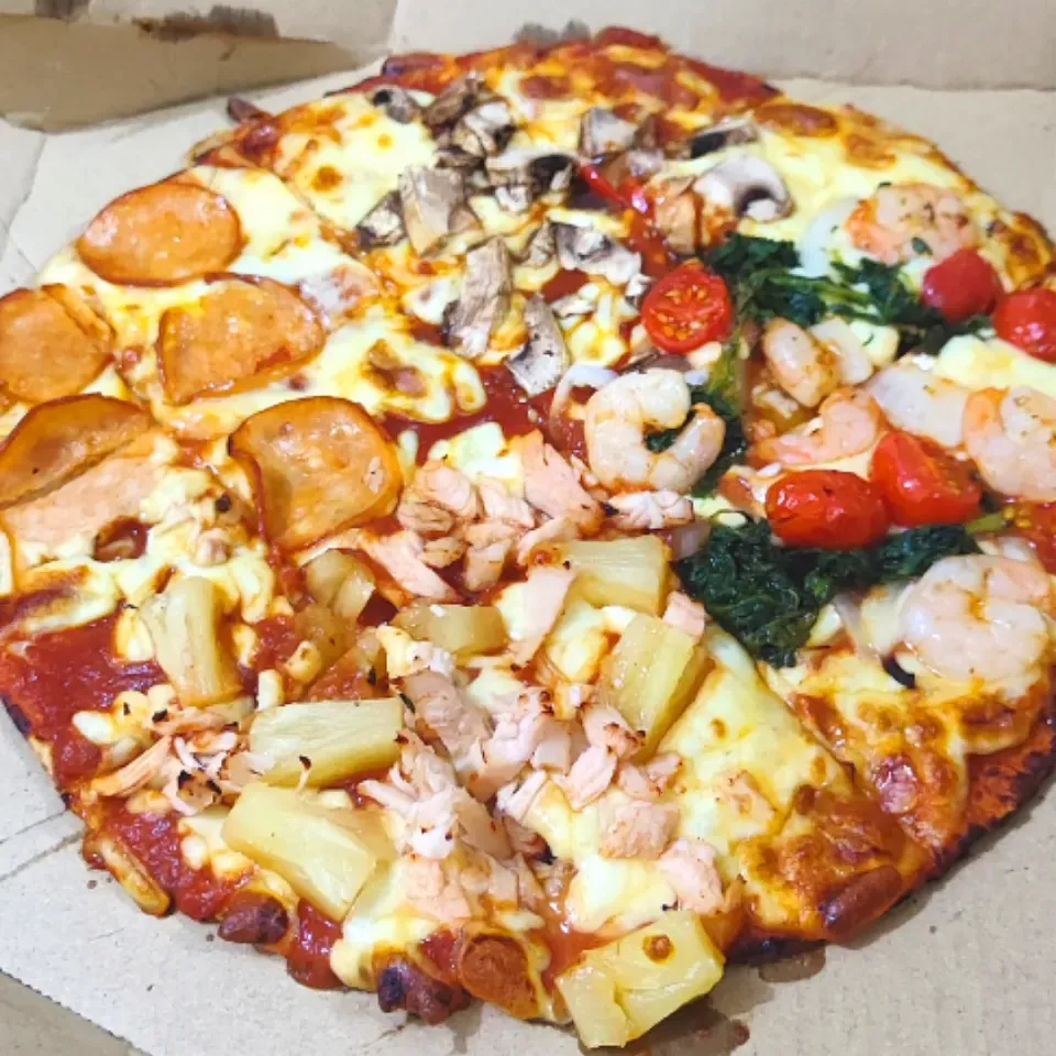 Mix Pizza by Dominos|simatasepetさん