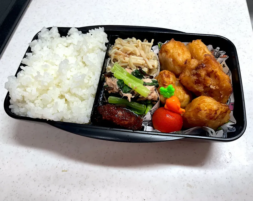 Snapdishの料理写真:7/25 彼氏弁当⁂唐揚げ弁当🐓|ゆさん