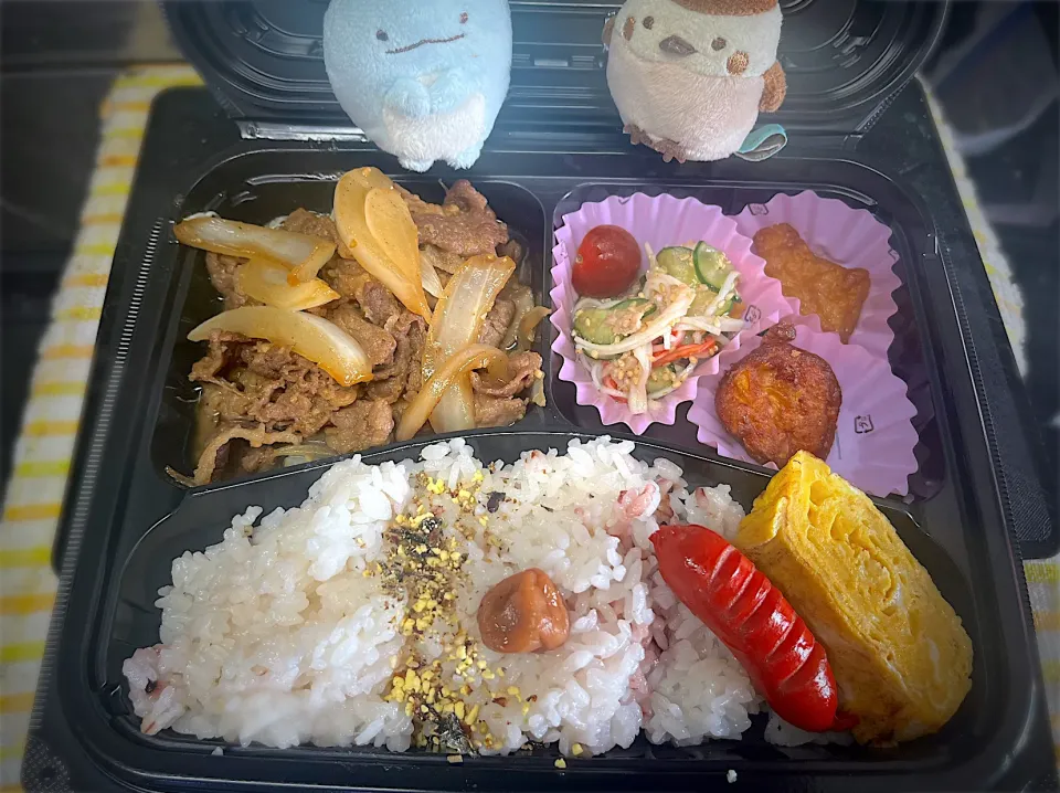 Snapdishの料理写真:牛肉スタミナ焼き弁当|Keiko.Kanzakiさん