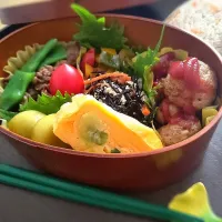 【冷凍作り置き】チンして詰めるだけ弁当|🌼さん