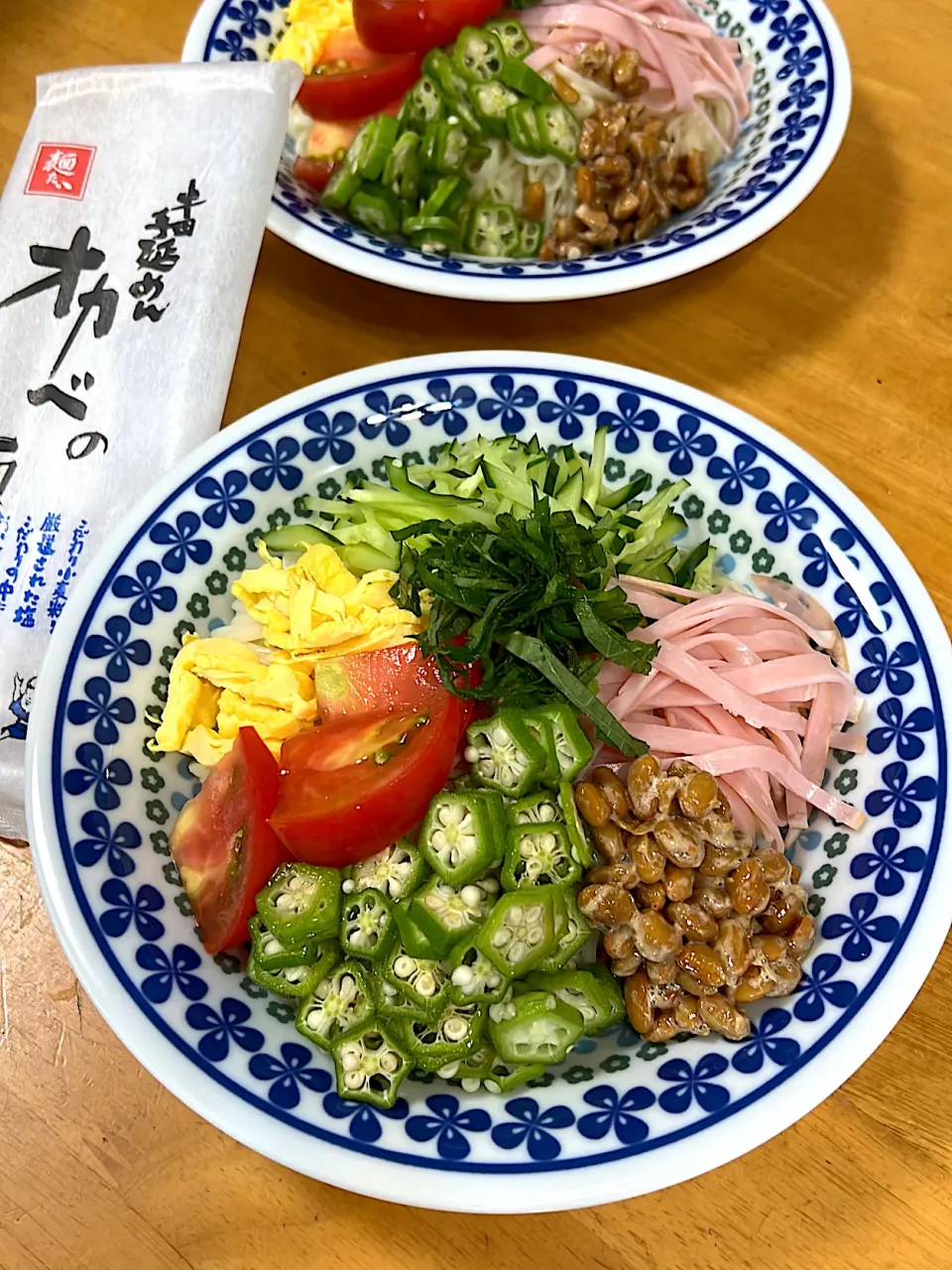 半田手延べ麺でぶっかけ素麺|LaLamamaさん