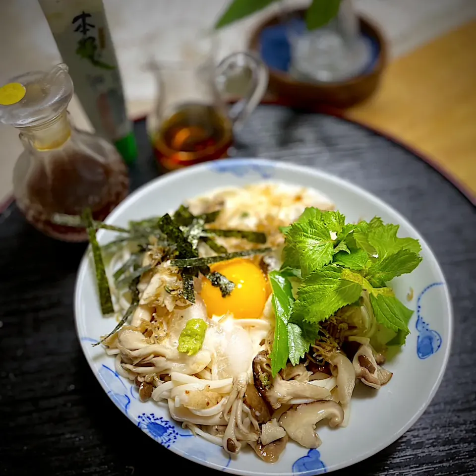 Snapdishの料理写真:塩きのこ素麺|Ameriさん