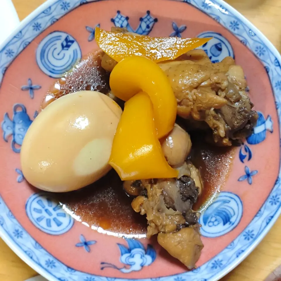 鶏手羽元の味ポン煮|しまだ ちえこさん