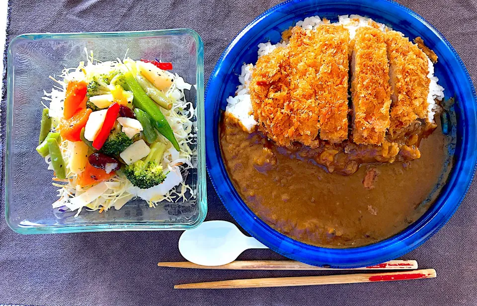 カツカレー|ひでまろさん