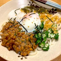 ネバトロうどん|なかしまごはんさん