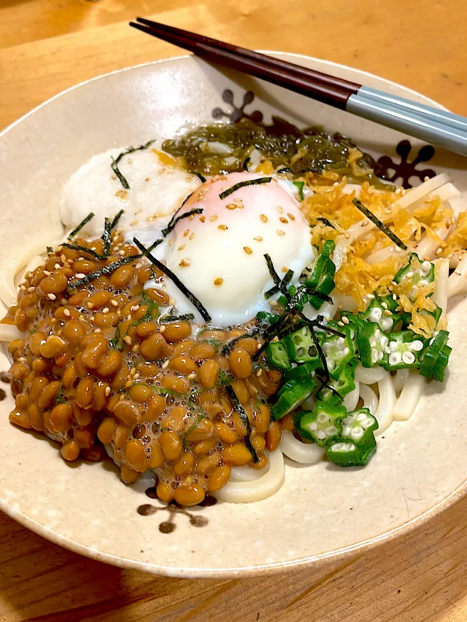 ネバトロうどん|なかしまごはんさん