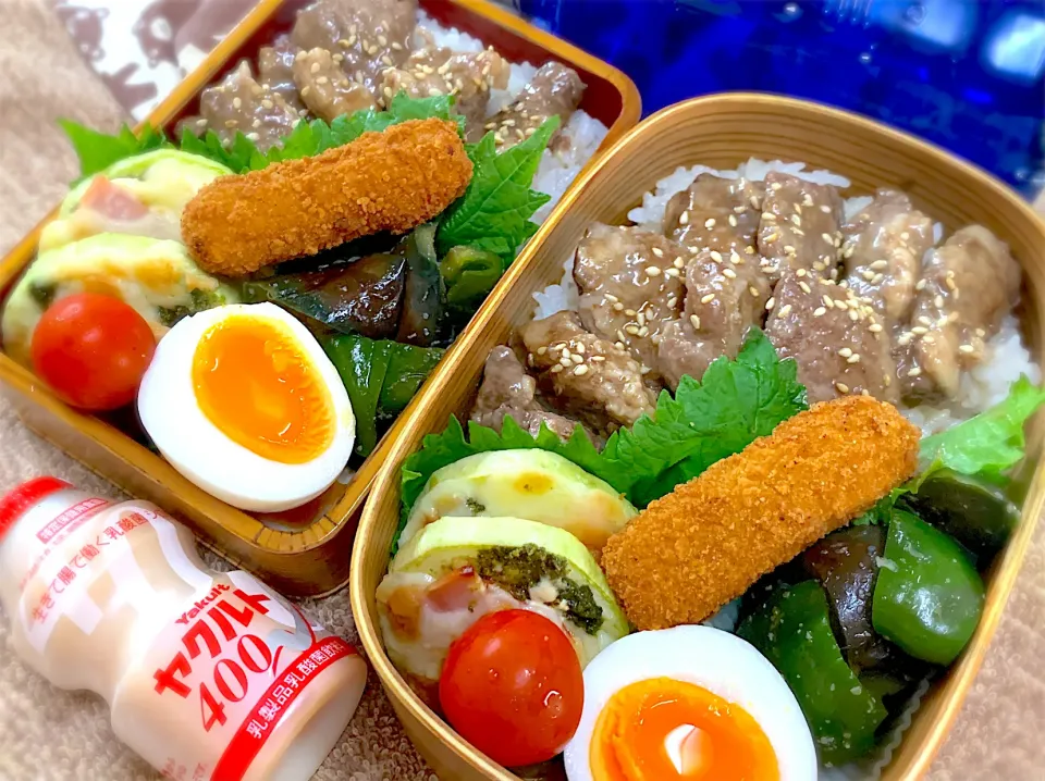 Snapdishの料理写真:今日の夫婦弁⁽⁽ ◟(灬 ˊωˋ 灬)◞ ⁾⁾💕|桃実さん