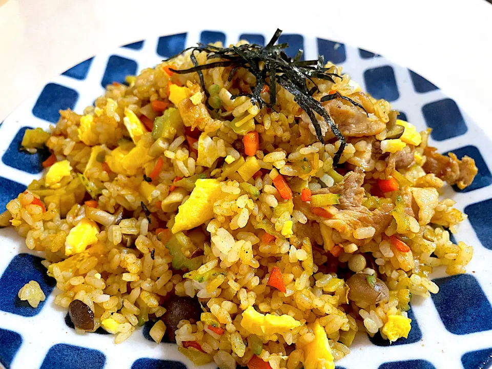 ゴーヤ入カレー炒飯|pepiさん