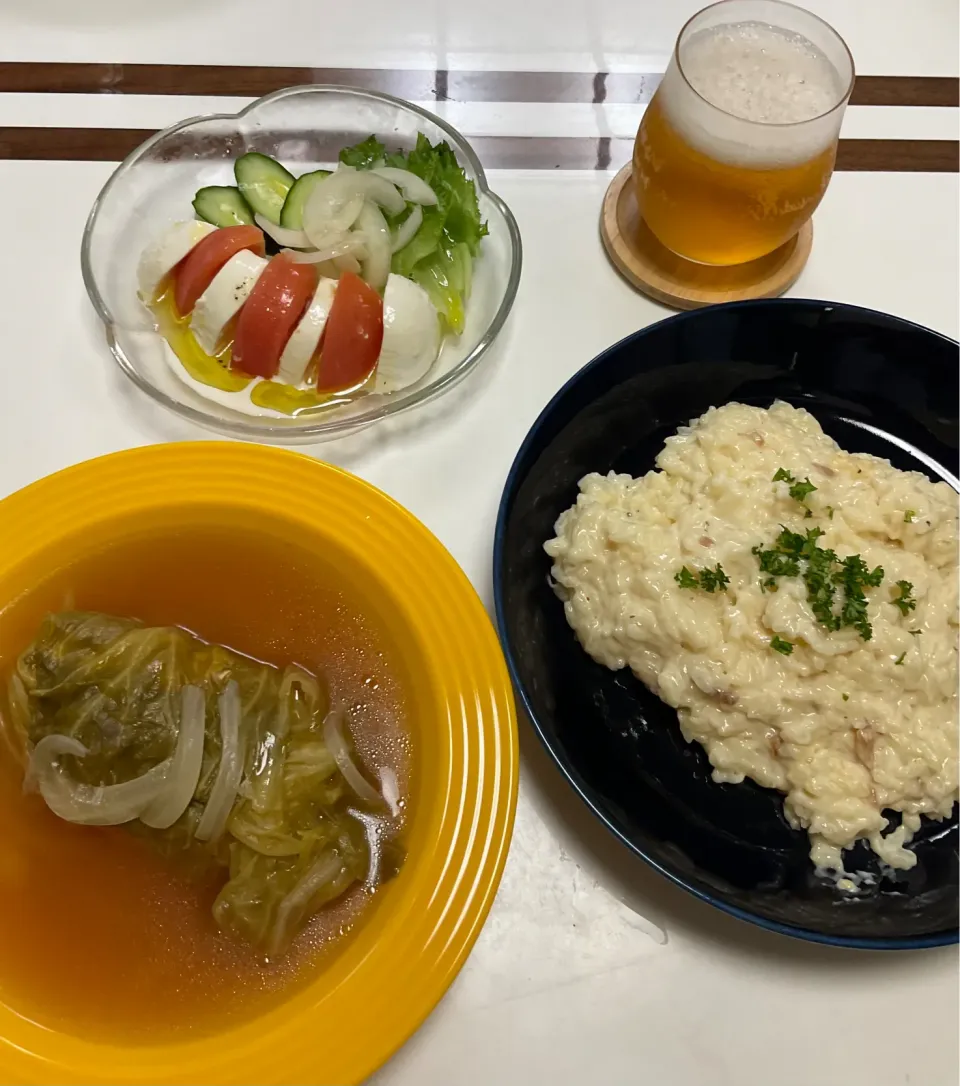 Snapdishの料理写真:晩ごはん|Sanままさん