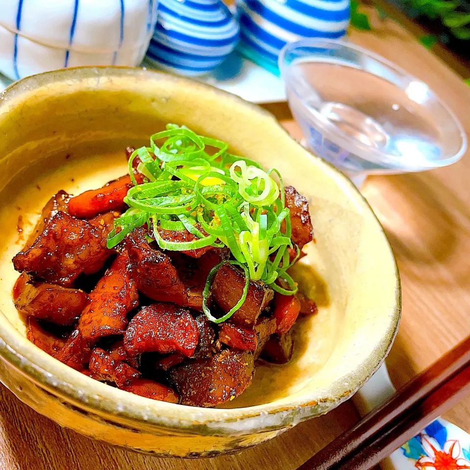 🍶冷酒のアテ　🥘じっくり煮込んだもつ煮込み 一人前😋|S の食卓2さん