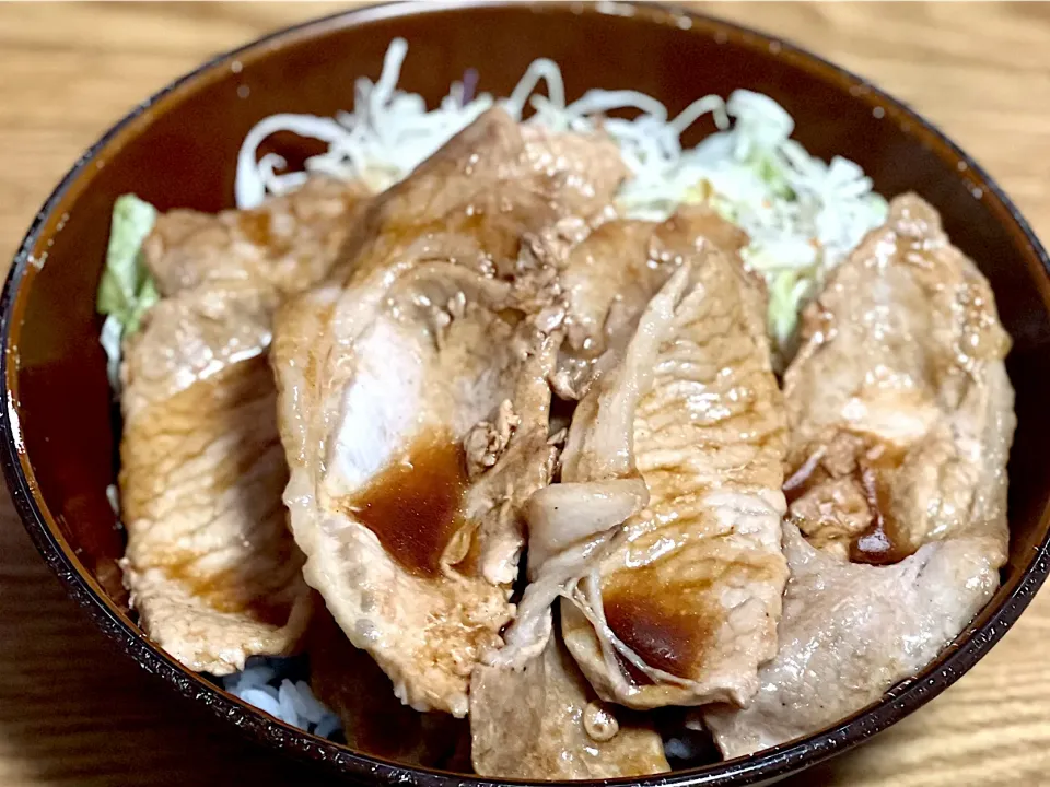 ☆生姜焼き丼|まぁたんさん