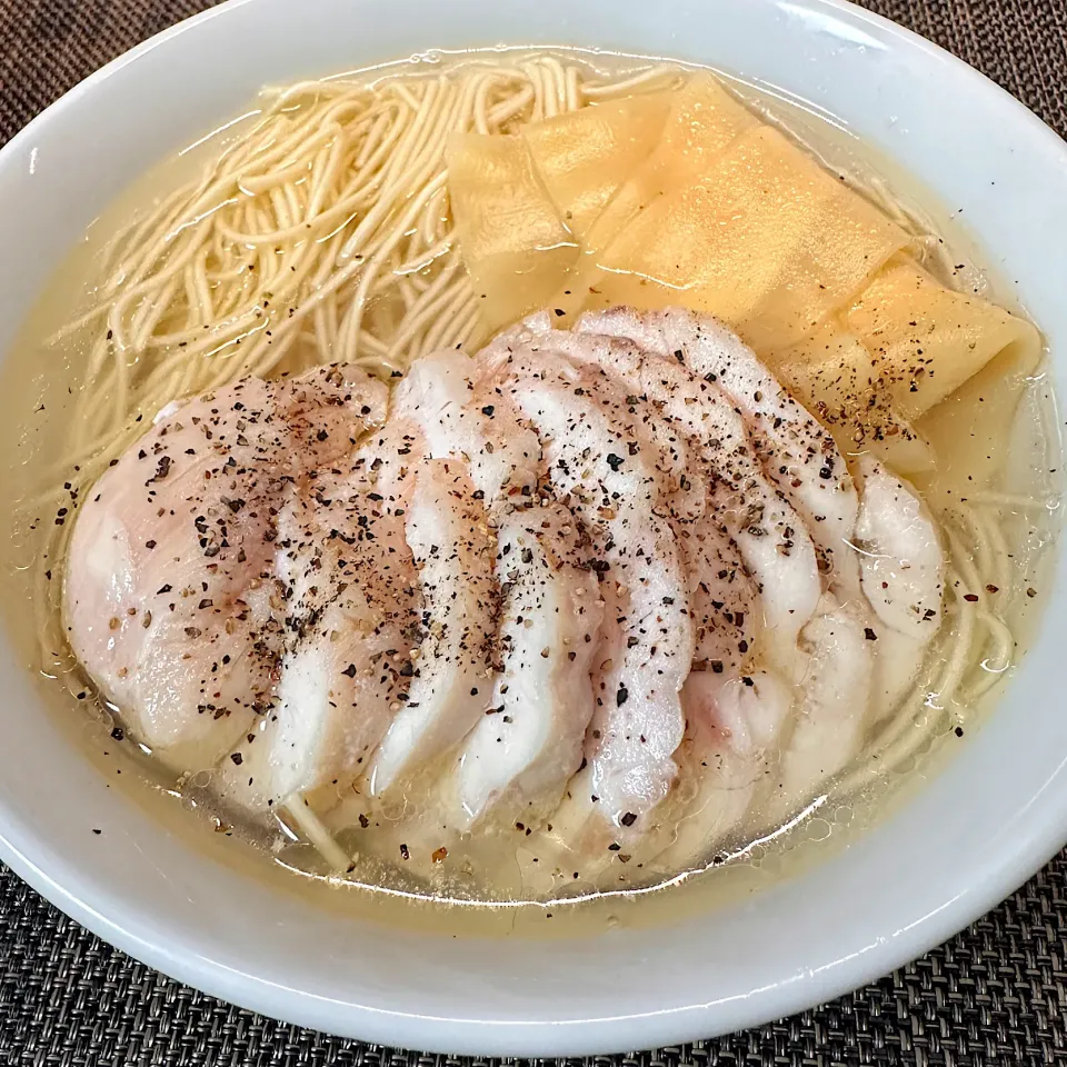 鶏塩ラーメン|海鼠さん