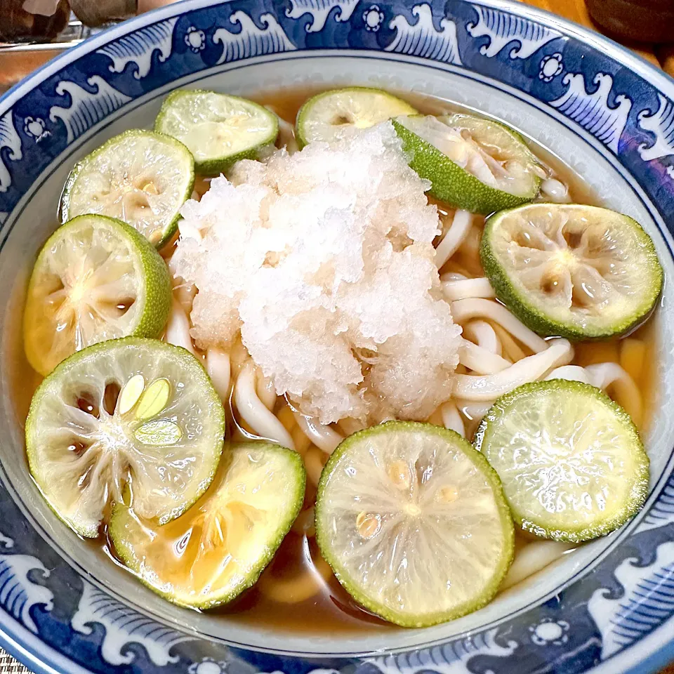 すだち冷やしうどん|海鼠さん