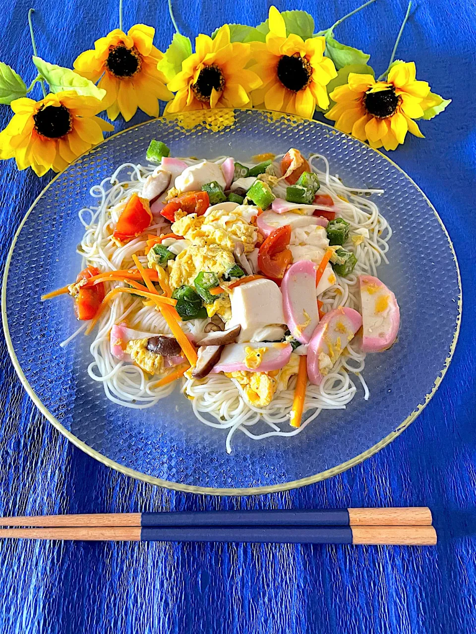 サミカさんの料理 冷たいサンラータン素麺|いっちゃんさん