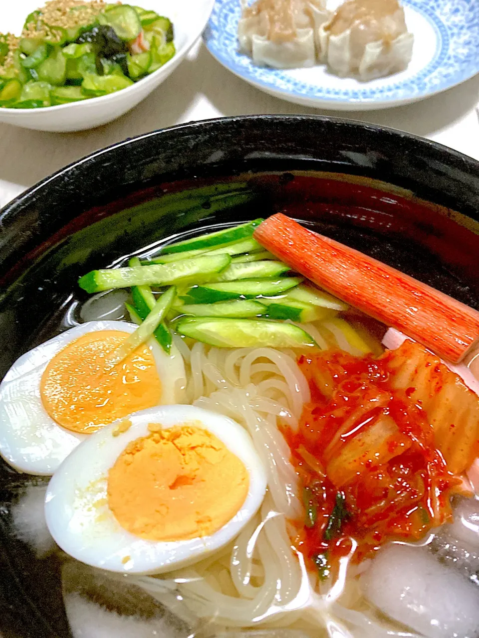 盛岡冷麺、きゅうりの酢の物|Ayaさん