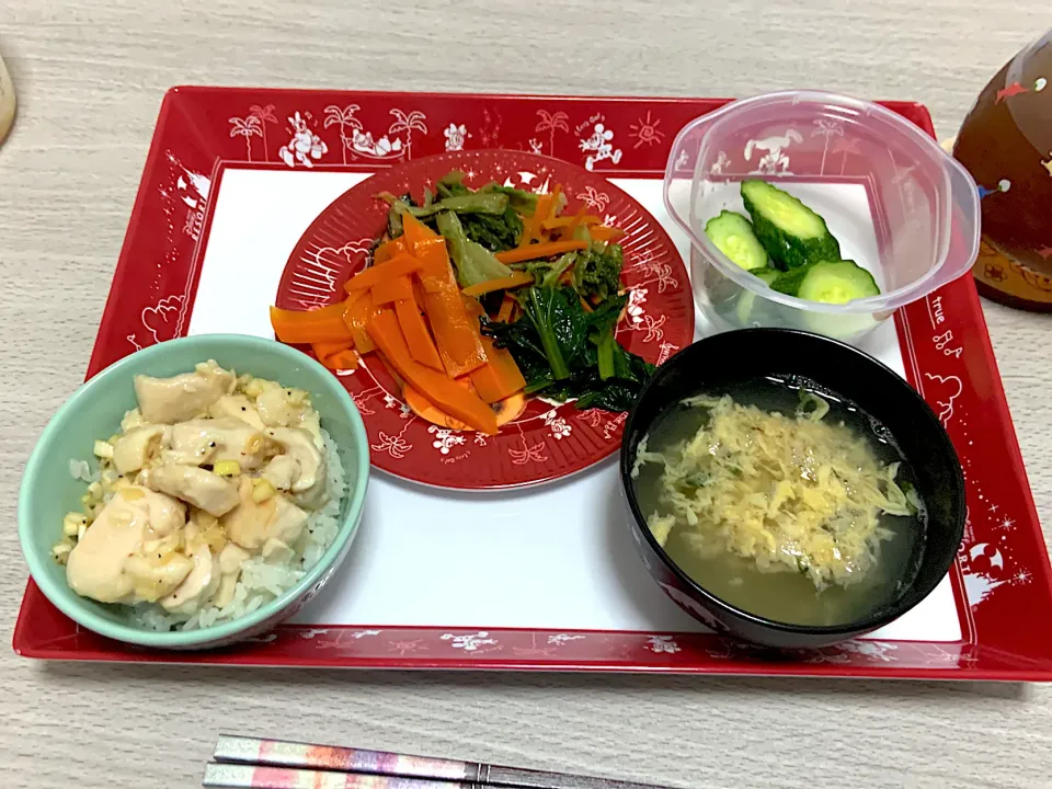 ネギ塩鳥丼|はちさん