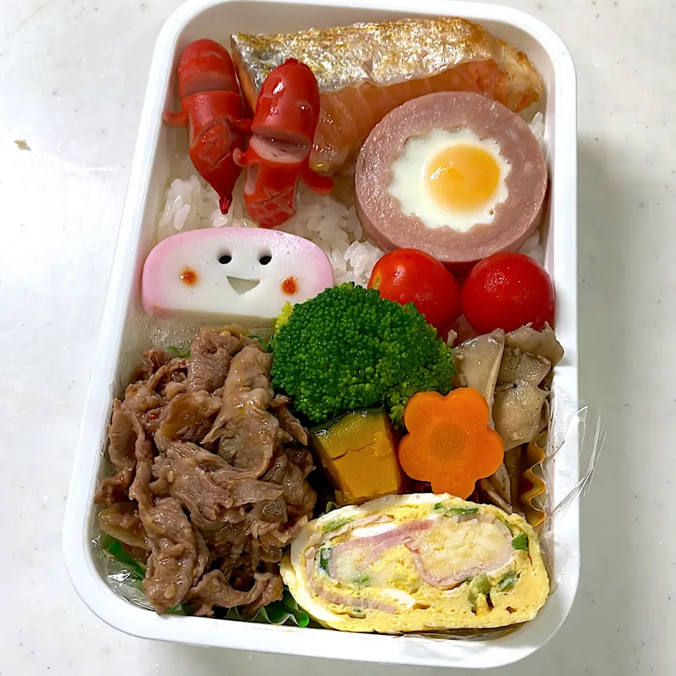 Snapdishの料理写真:2023年7月28日　オレ弁当♪|クッキングおやぢさん