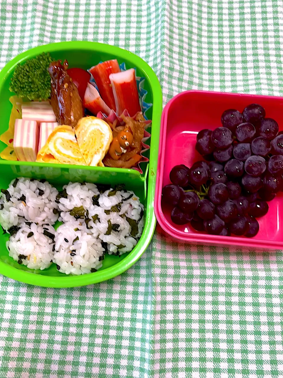 Snapdishの料理写真:年長の息子のお弁当|yu.ka.r.さん