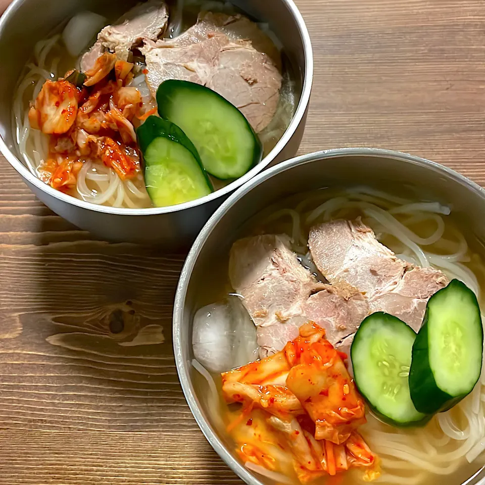 牛テールスープで食べるもりおか冷麺|gohan♡さん