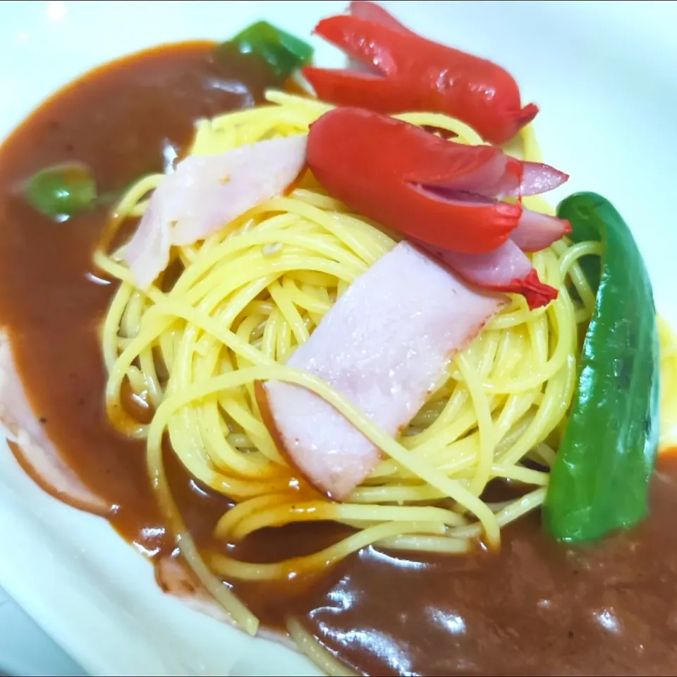 Snapdishの料理写真:あんかけパスタ|akimitsuさん