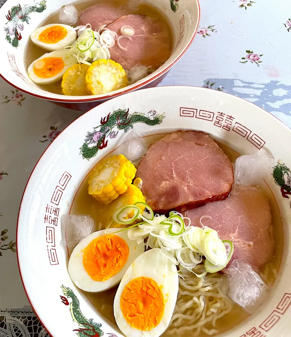 暑い夏は冷やしサバだしラーメン|つるひめさん