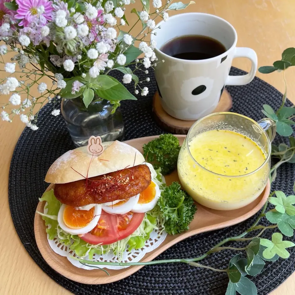 7/30❤︎照り焼きチキンサンド🌱✨|Makinsさん