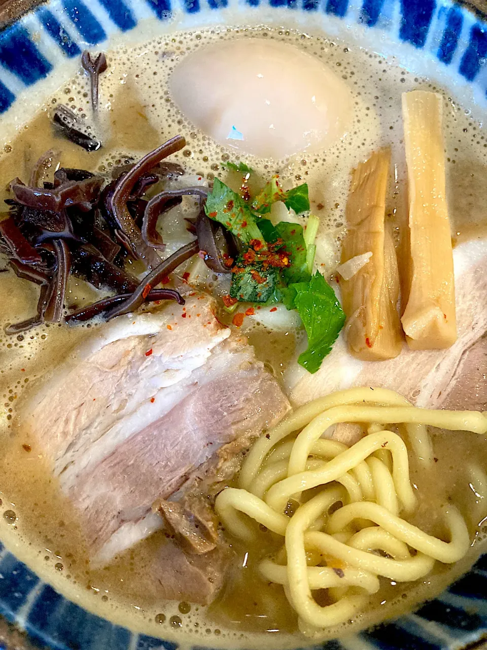 Snapdishの料理写真:濃厚煮干しそば😋🍜💕✨|アイさん