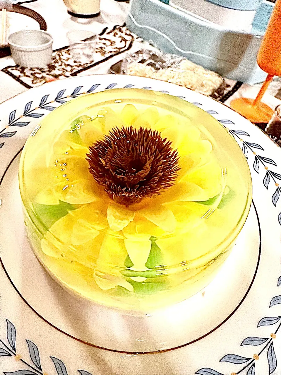 Sunflower jelly cake|マダァムMikikoさん