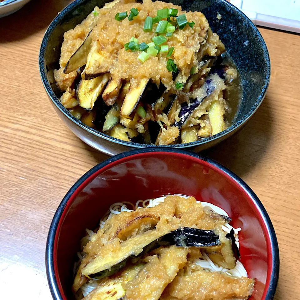 茄子の揚げ浸し|みんみんさん