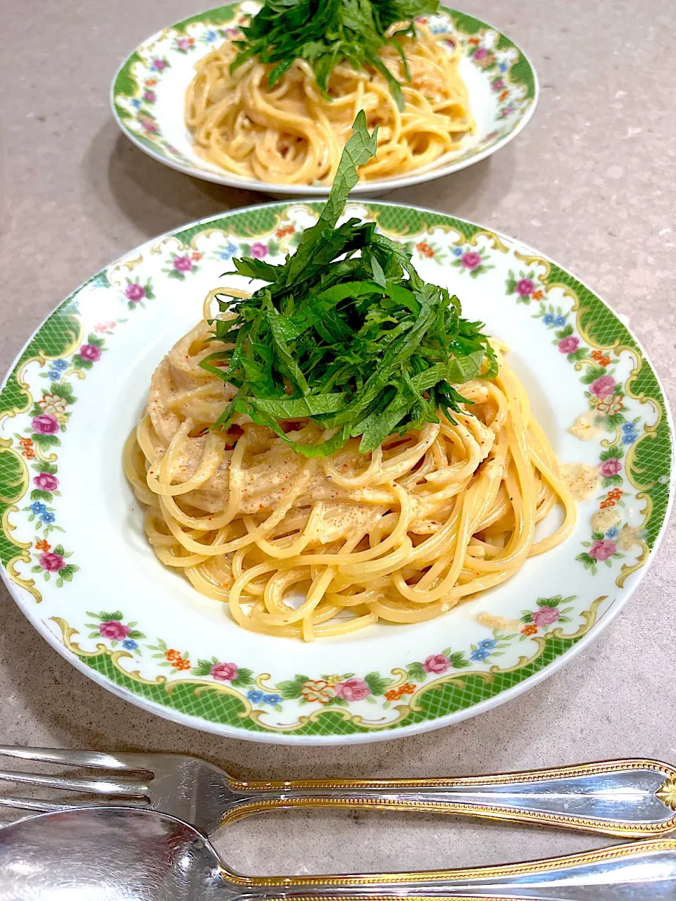 明太子クリームパスタ🍝！|Mayumiさん