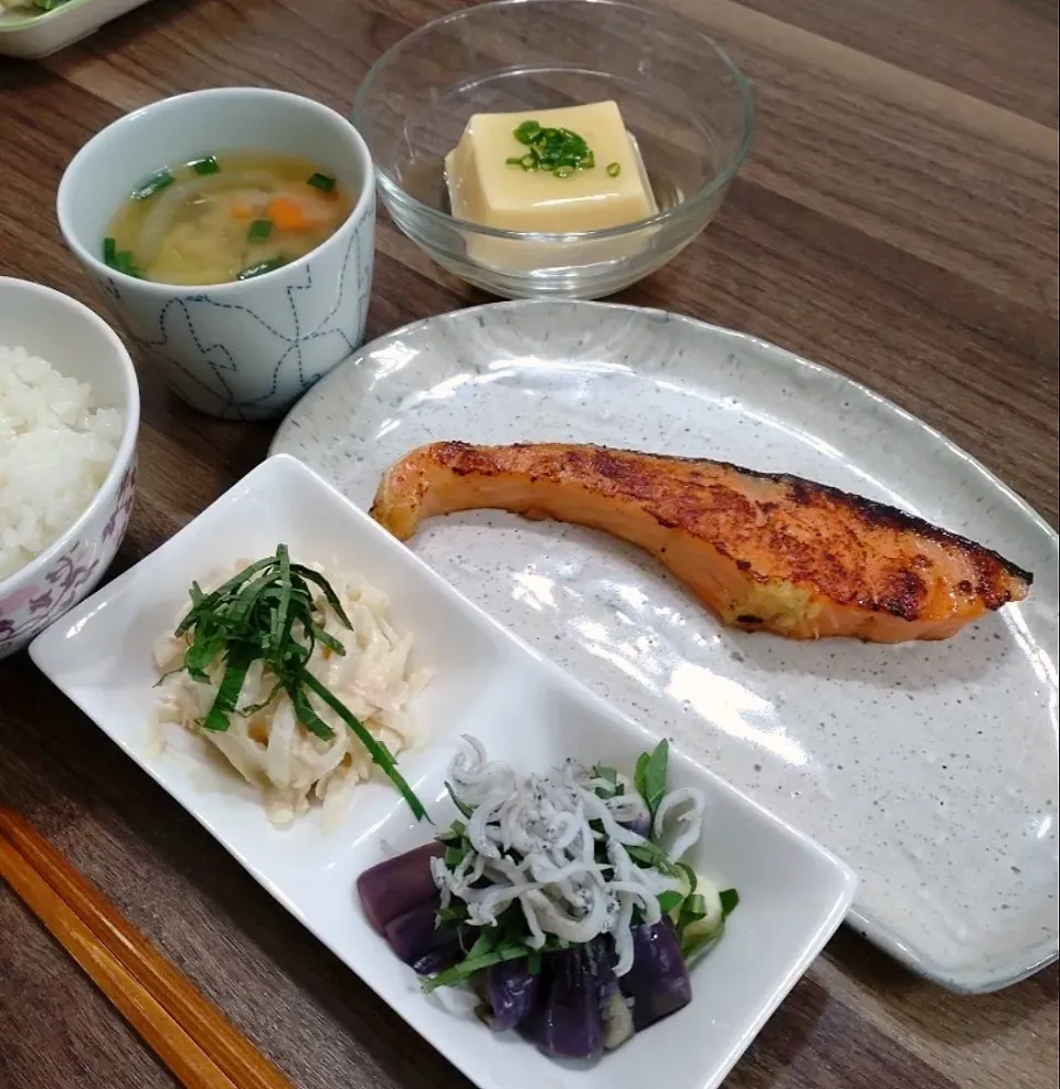 Snapdishの料理写真:鮭と塩麹漬け|ゆりちさん