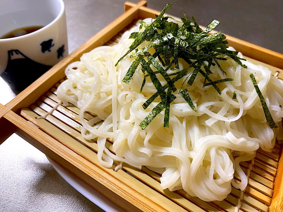 ざるうどん(稲庭うどん)|Hiropanさん