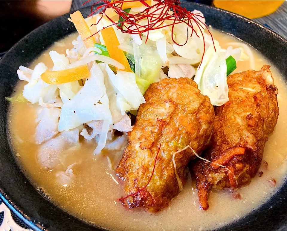 さつま揚げ白味噌ラーメン|ゆきえもんさん