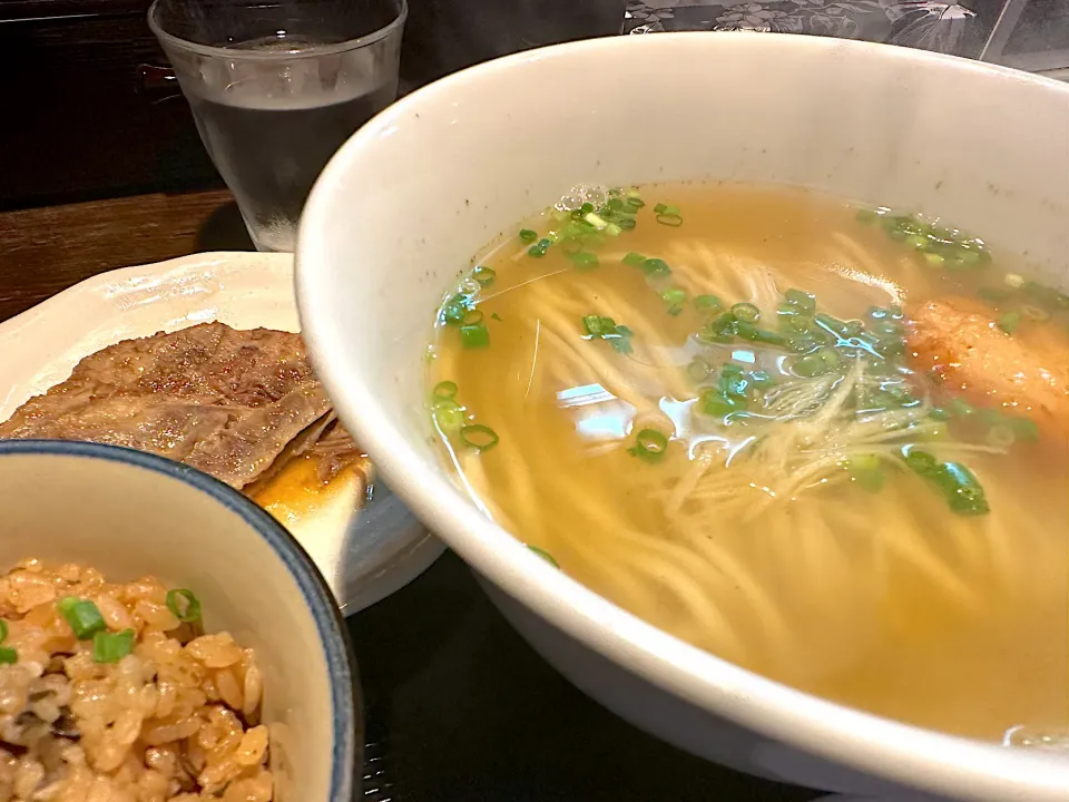 ソーキそば、じゅーしー@名古屋今池、麺屋玉ぐすく|らーめん好き！さん