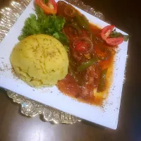 Brownstewfish and Polenta|wendyannfrater@gmail.comさん