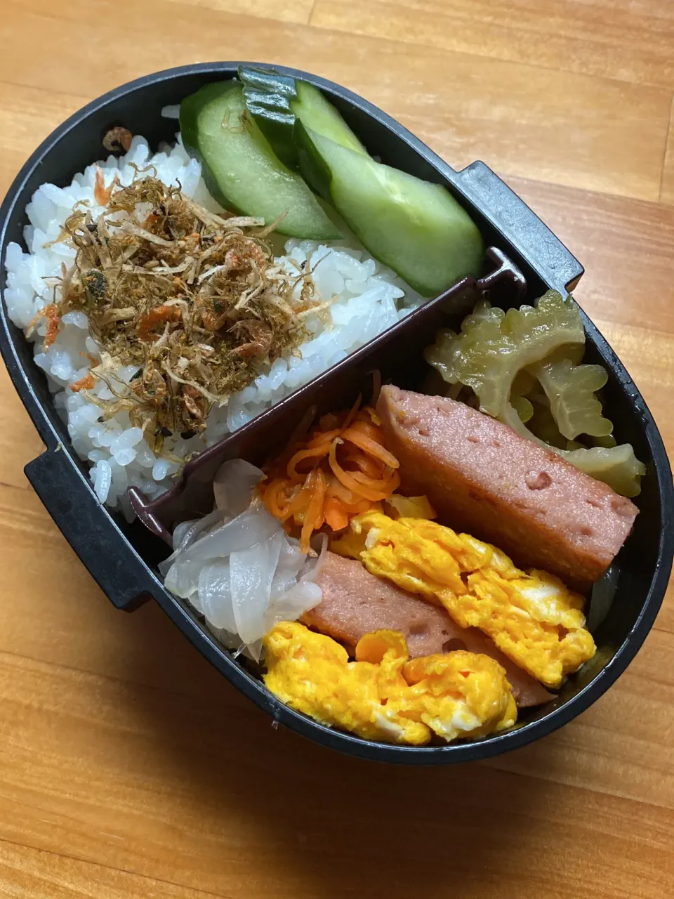 Snapdishの料理写真:7月ラストのお弁当|aru_sakazakさん