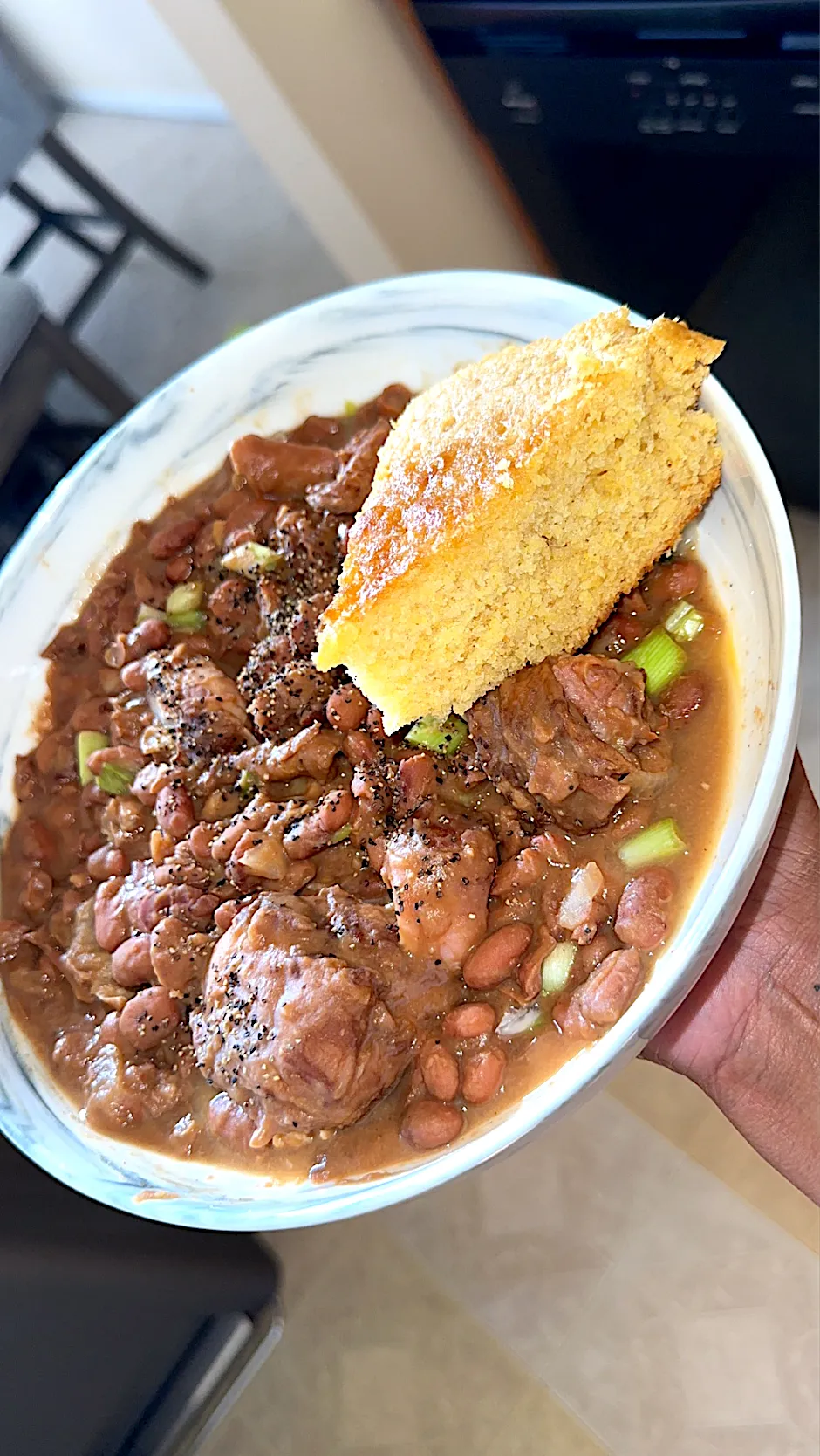 Pinto beans and smoked meat|Tawanjaさん