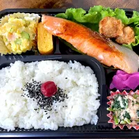 鮭弁当|まやかさん